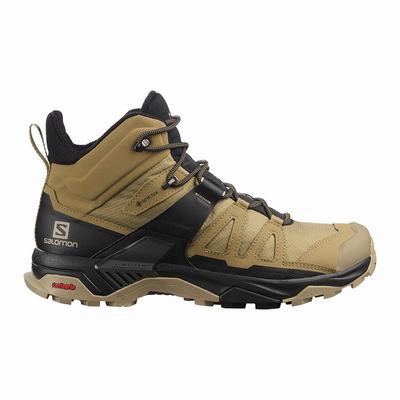 Férfi Salomon X ULTRA 4 MID GORE-TEX Túrabakancs SA3097654 Barna/Fekete